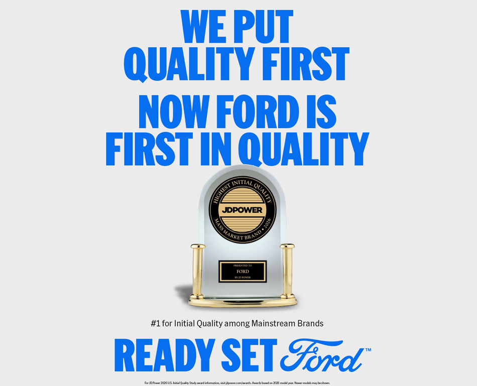 950X769 Ford È Il Marchio N.1 Per Qualità Iniziale Secondo J