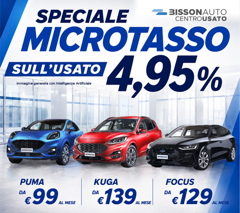 MICROTASSO USATO 4,95%  Puma kuga focus