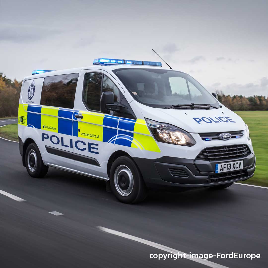 Ford Transit Custom Vans Impress Scottish Police Force Copyright Image Fordeurope Imm Gallery Transit60 33