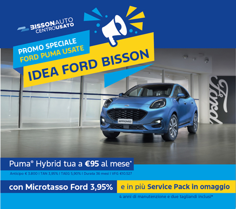 IDEA FORD BISSON Puma Usate Tasso 3,95%
