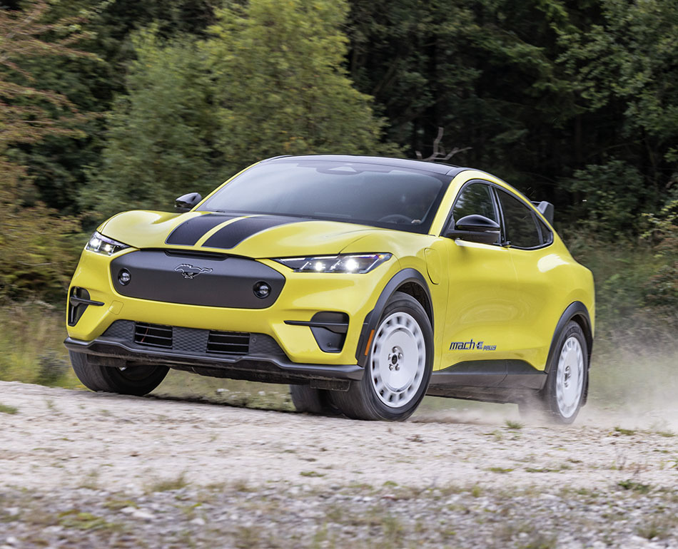 Mustang Mach E Rally Edition Auto Elettrica Da Rally